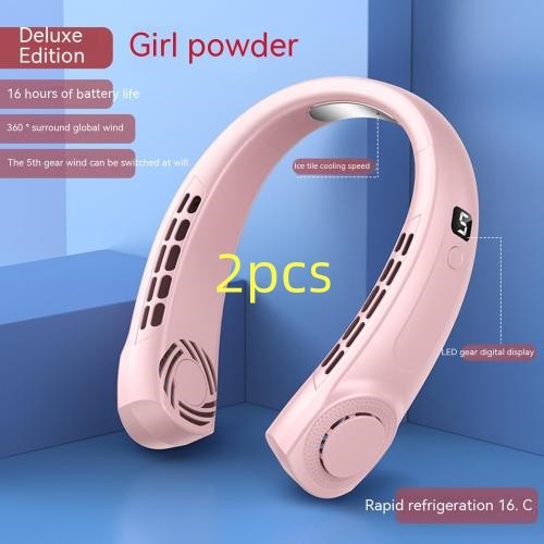 Portable Hanging Neck Fan